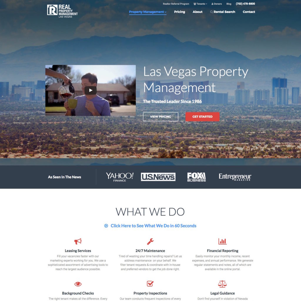 Real Property Management Las Vegas