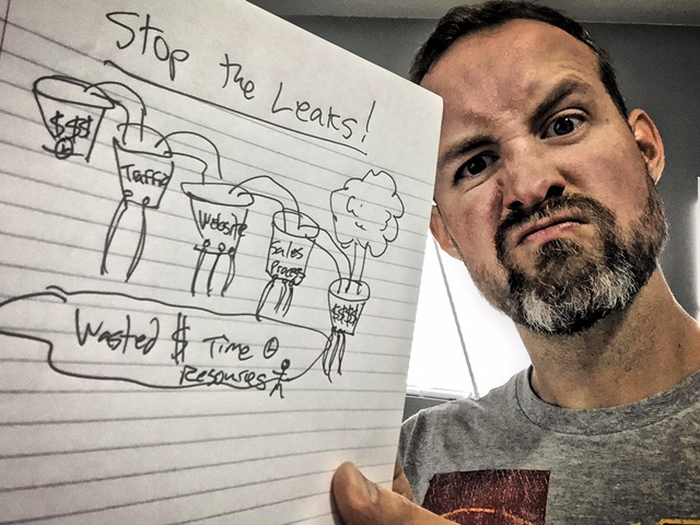 stop sales funnel leaks