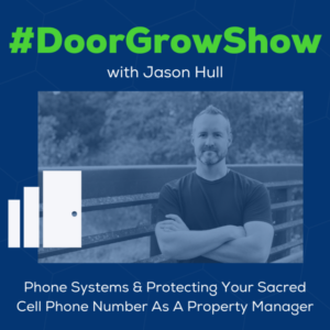 protecting your cell phone number as a property management podcast artwork