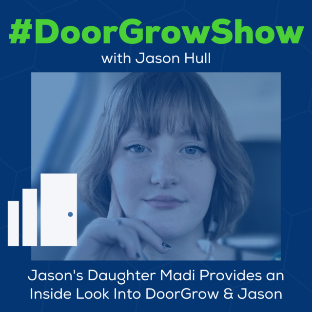 Madi's insight on DoorGrow and Jason podcast artwork