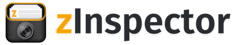 zInspector logo 3200 by 1400 - dark