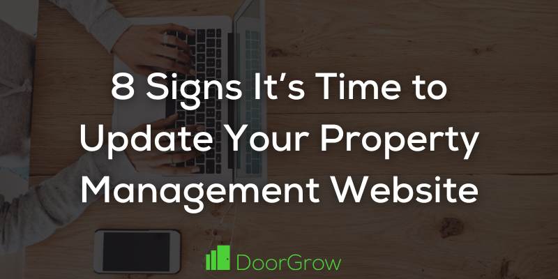 update your property management website artwork