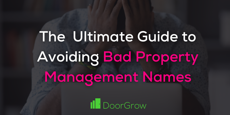 graphic for how to avoid bad property management names article