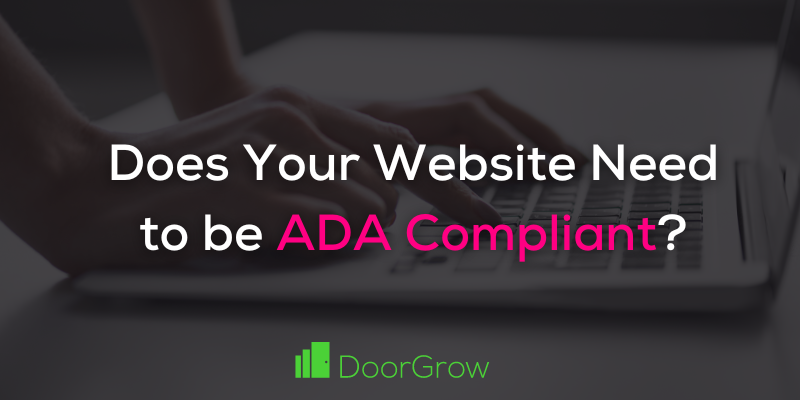 property management website need to be ADA compliant graphic